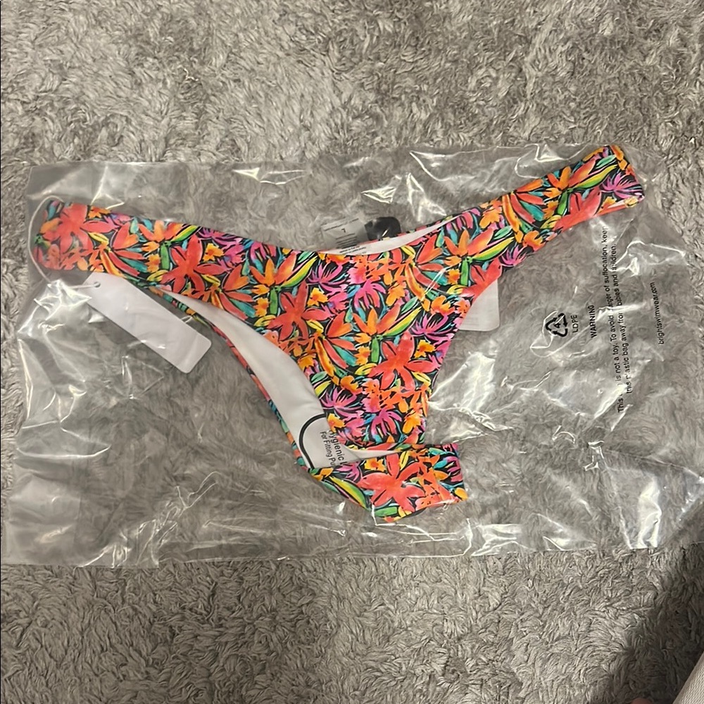 Floral Bikini Bottom - Multicolor